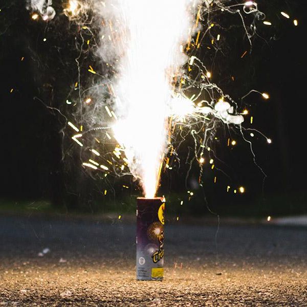 firework on ground