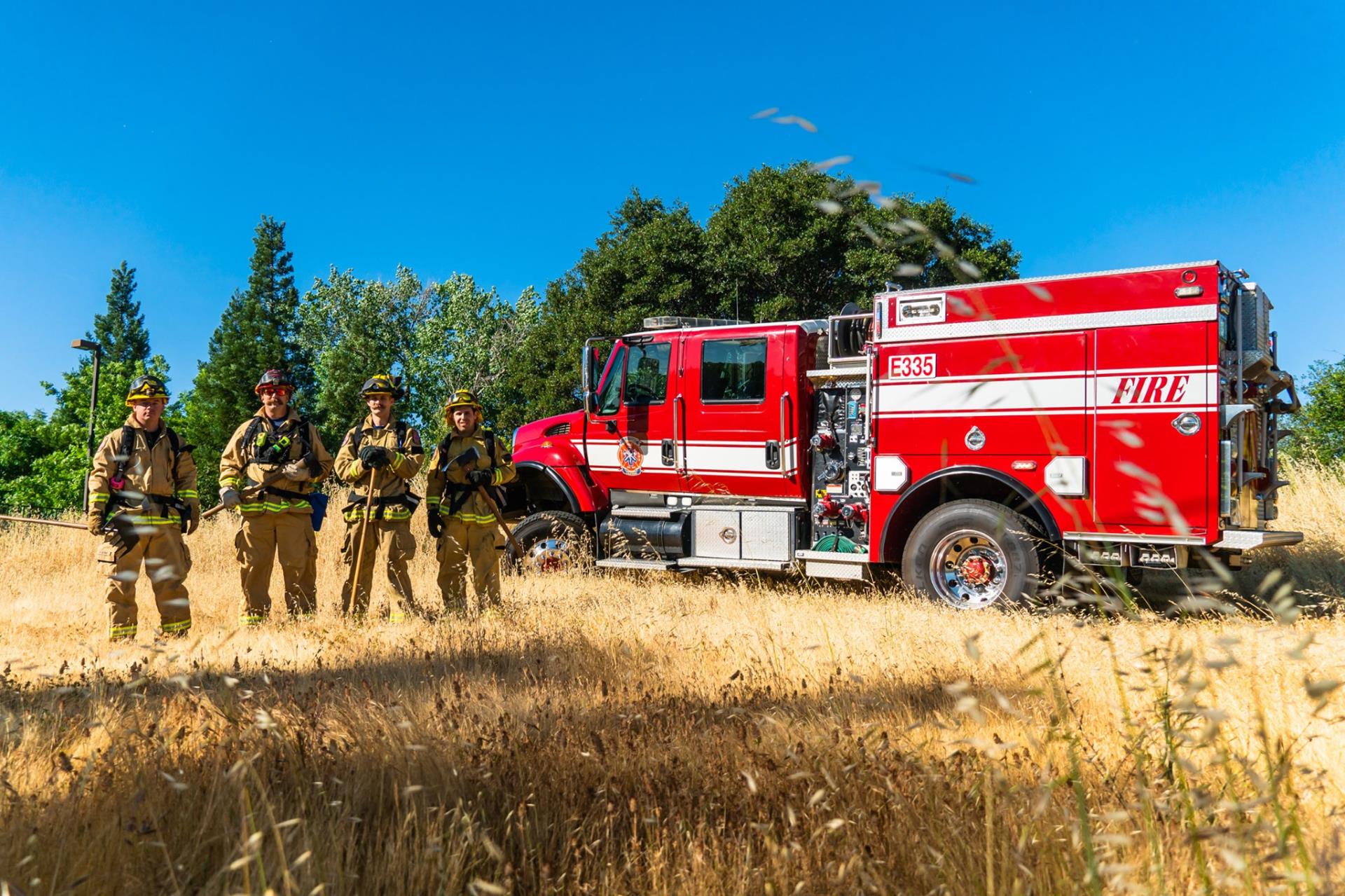 folsom fire grass truck