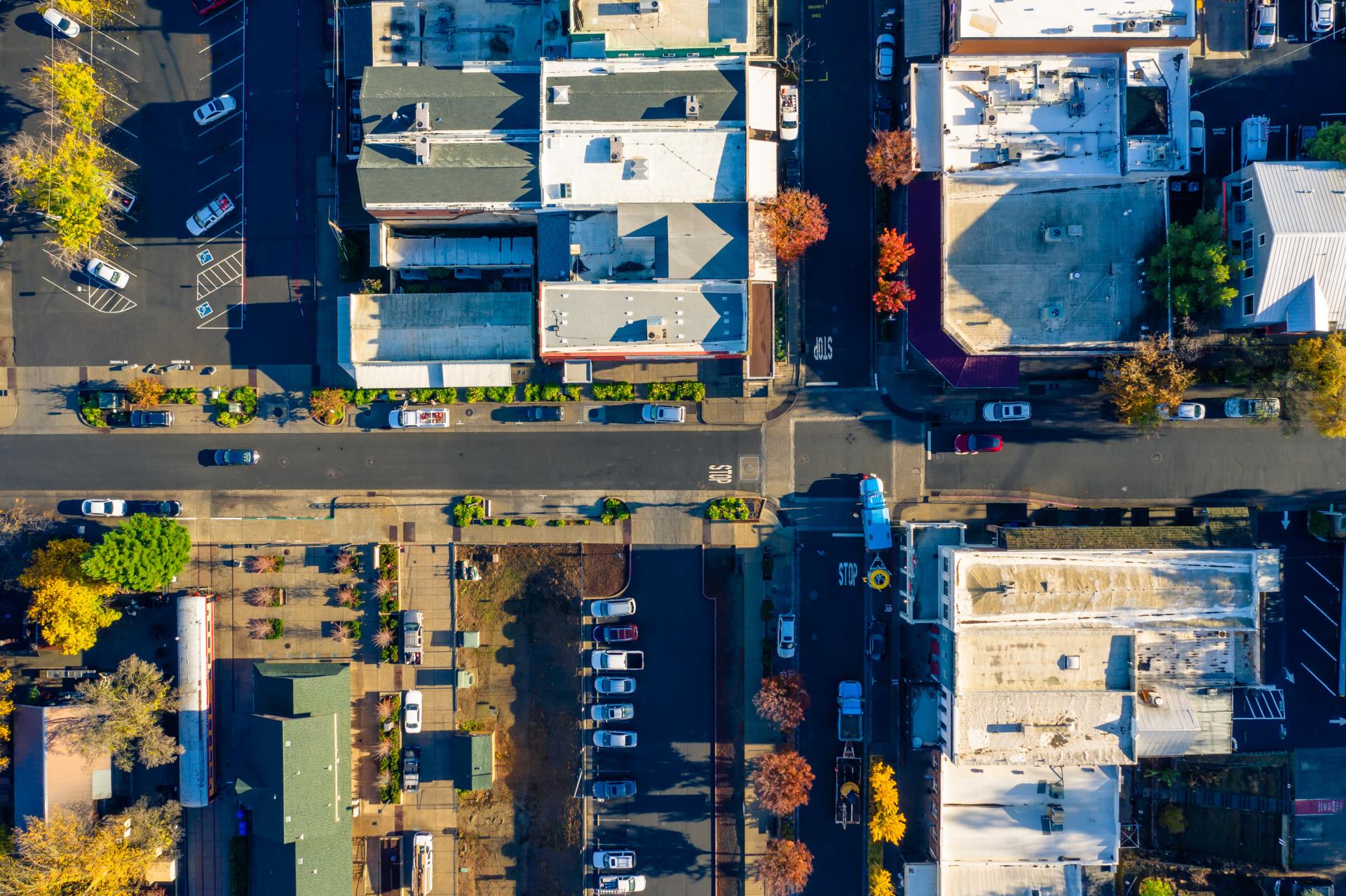 Historic District Aerial